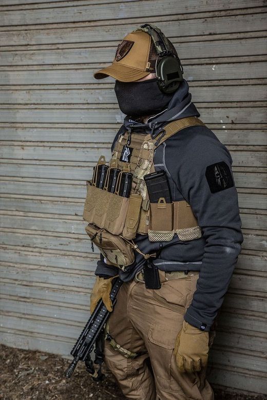 Frey M4/Ak Triple Pouch Coyote