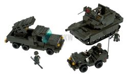 Fuerzas de Combate 602 Pcs Sluban