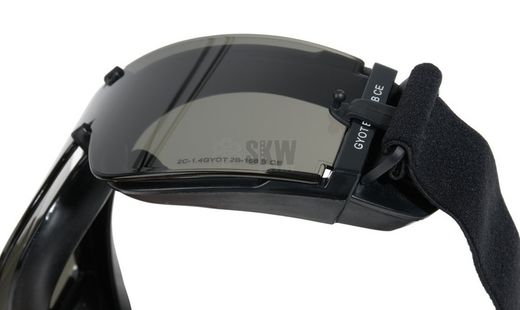 Gafas 3 Lentes 800 Negra Delta Tactics