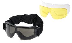 Gafas 3 Lentes 800 Negra Delta Tactics