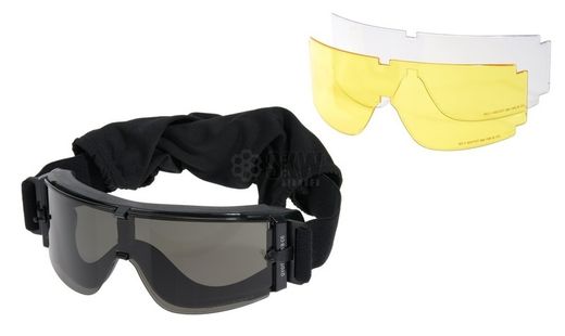 Gafas 3 Lentes 800 Negra Delta Tactics