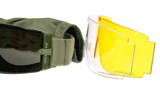 Gafas 800 Od 3 Lentes Delta Tactics