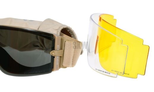 Gafas 800 Tan 3 Lentes Delta Tactics