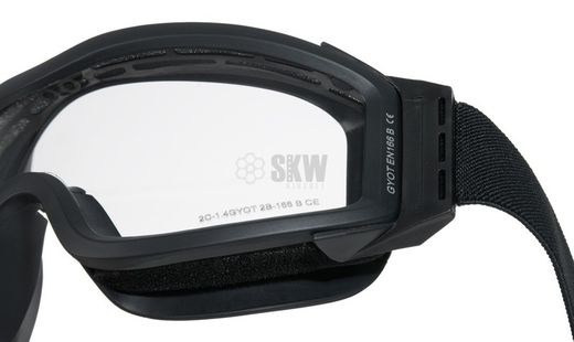 Gafas Protección Anti Vaho Negra 3 Lentes Diferentes Delta Tactics