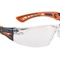 Gafas Rush+ Pc Transparente Naranja Bollé