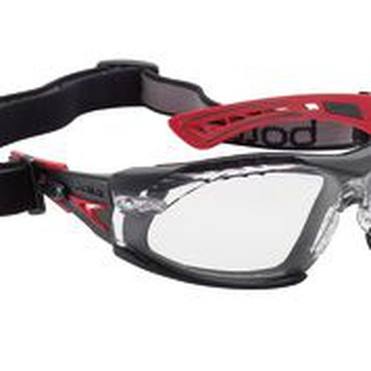Gafas Rush+ Pc Transparente Roja Bollé