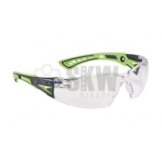 Gafas Rush+ Pc Transparente Verde Bollé