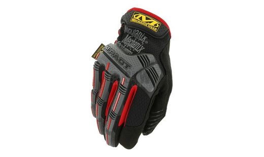 Guantes M-Pact Negro/Rojo Mechanix