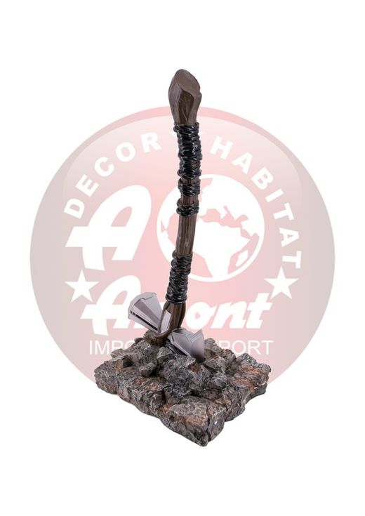 Hacha de Thor de Los Vengadores con expositor