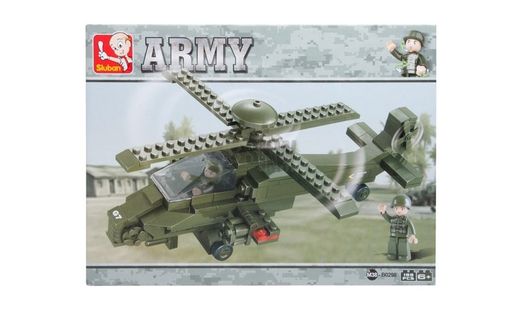 Helicoptero Hind 199 Pcs Sluban