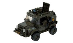 Jeep Ejercito 221 Pcs Sluban