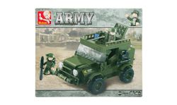 Jeep Ejercito 221 Pcs Sluban