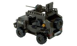 Jeep Ejercito 221 Pcs Sluban