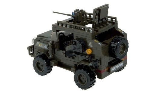 Jeep Ejercito 221 Pcs Sluban