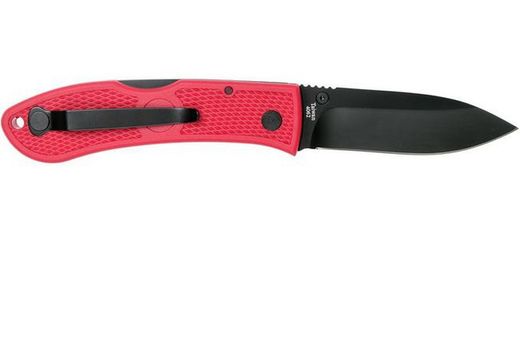 Ka-Bar Dozier Folding Hunter Red