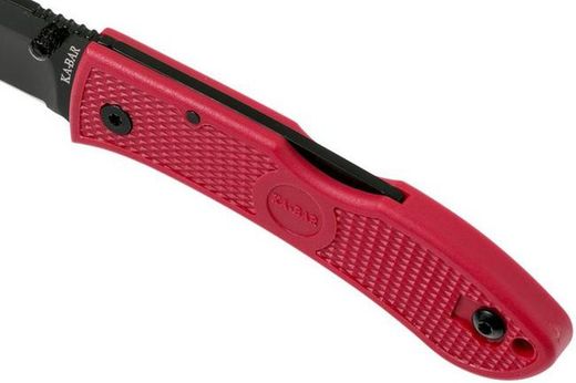 Ka-Bar Dozier Folding Hunter Red