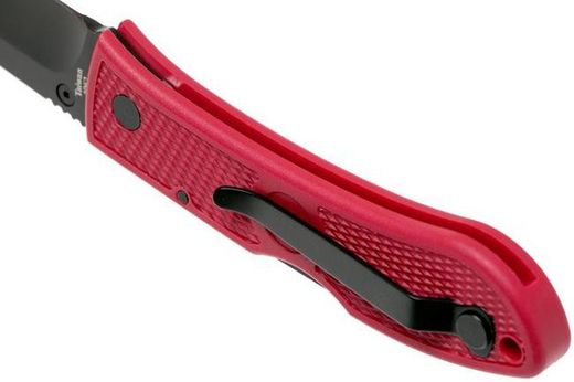 Ka-Bar Dozier Folding Hunter Red