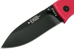 Ka-Bar Dozier Folding Hunter Red