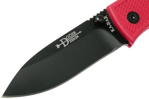 Ka-Bar Dozier Folding Hunter Red