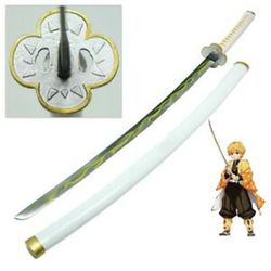 Katana Agatsuma Zenitsu Demon Slayer Kimetsu No Yaiba