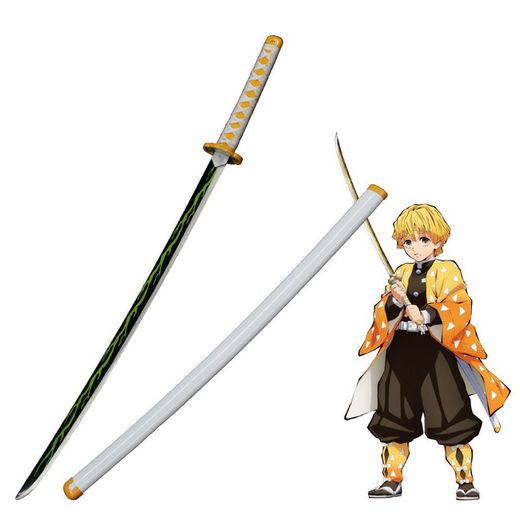 Katana Agatsuma Zenitsu Demon Slayer Kimetsu No Yaiba