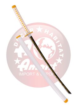 Katana Agatsuma Zenitsu Demon Slayer Kimetsu No Yaiba