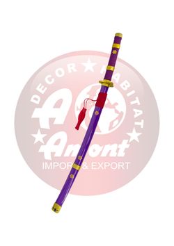 Katana bambú Enma de Zoro de One Piece mango encordado