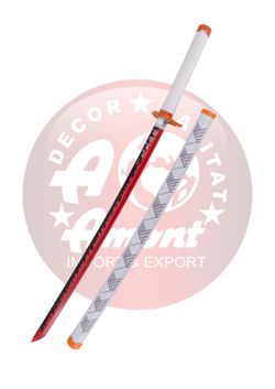 Katana Bambú LED Rengoku Kyoujurou Kimetsu no Yaiba Demon Slayer