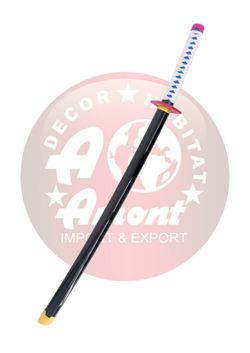 Katana Bambú LED Tomioka Giyuu Kimetsu no Yaiba Demon Slayer