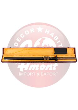 Katana Marrón Corte Acero de Carbono