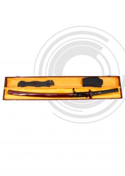 Katana Corte Damasco Rojo