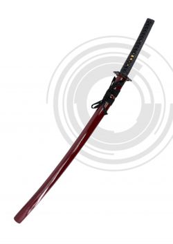 Katana Corte Damasco Rojo