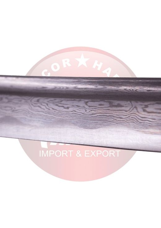 Katana de Corte Acero Damasco Aisi 1045 Afilada Amont