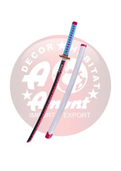 Katana de Demon Slayer empuñada por Kanroji Mitsuri