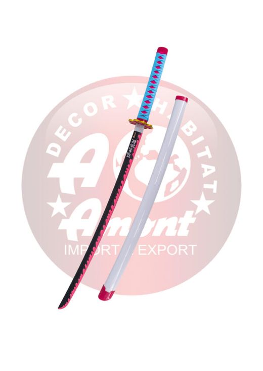 Katana de Demon Slayer empuñada por Kanroji Mitsuri