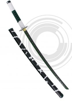 Katana Demon Slayer de Shinazugawa Sanemi Kimetsu No Yaiba