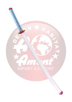 Katana Demon Slayer Empuñada Por Kanroji Mitsuri Kimetsu No Yaiba