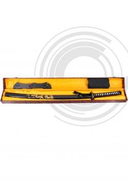 Katana Funcional Corte Negra Dragon