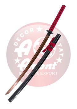 Katana Funcional Damasco Rojo Aisi 1045
