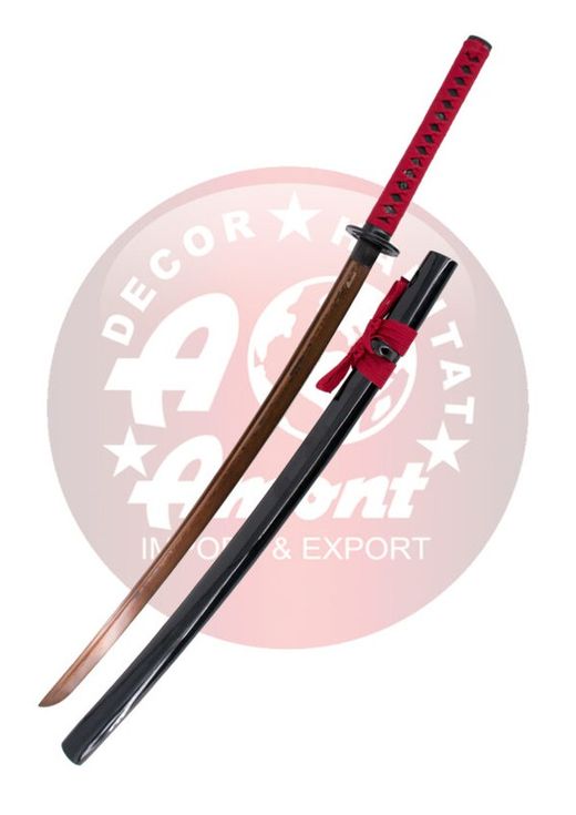 Katana Funcional Damasco Rojo Aisi 1045