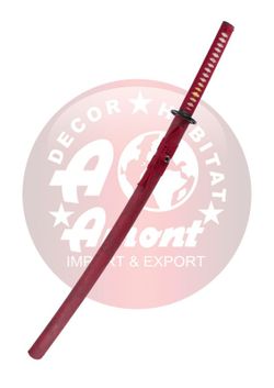 Katana Funcional Damasco Rojo