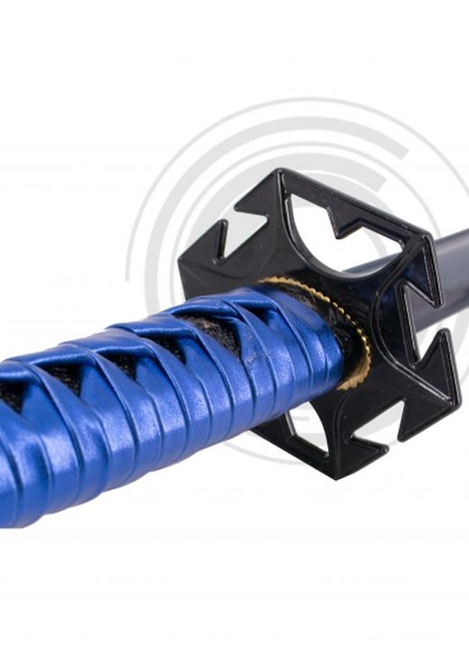 Katana Funcional de Corte Damasco Azul