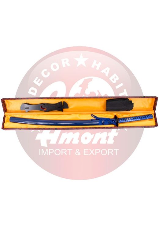 Katana Funcional de Corte Damasco Azul