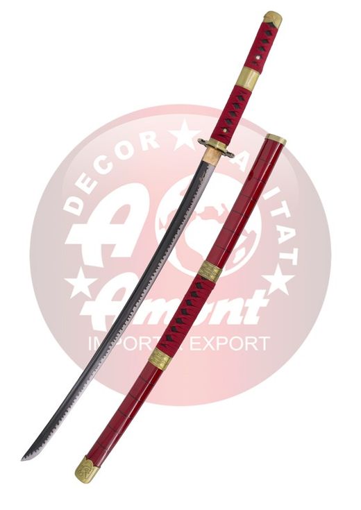 Katana Funcional de Corte Sandai Kitetsu de Zoro de One Piece