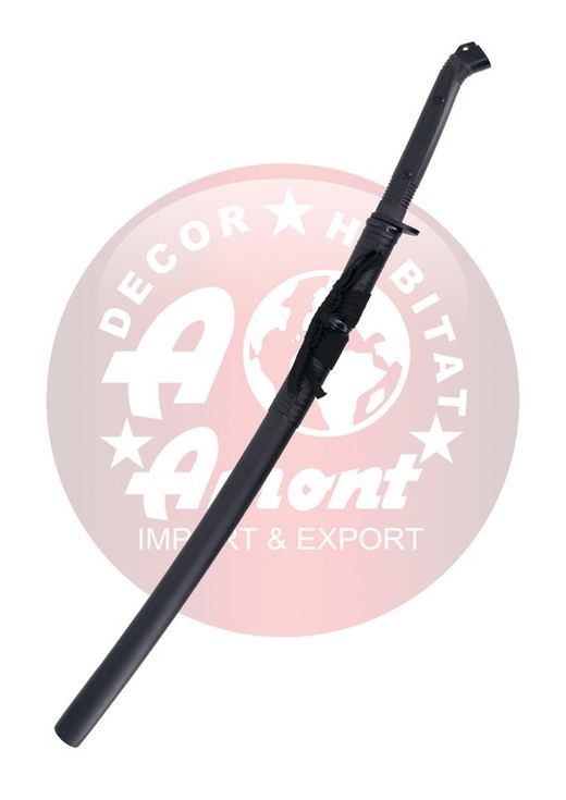 Katana Funcional hoja negra acero carbono 1065