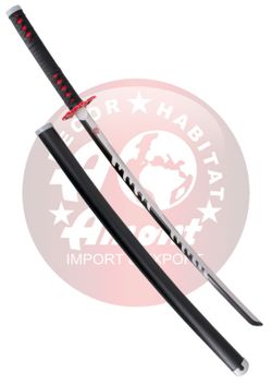 Katana Mingshao Empuñada Por Kamado Tanjirou Kimetsu No Yaiba Demon Slayer