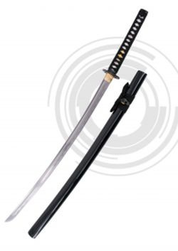 Katana Negro Corte Acero de Carbono