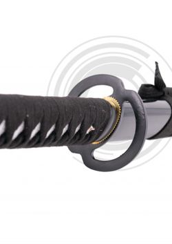 Katana Negro Corte Acero de Carbono