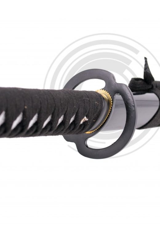 Katana Negro Corte Acero de Carbono