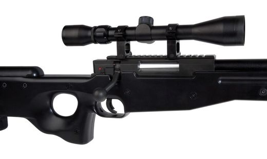 Sniper L96 Negro Upgradeado Saigo Defense